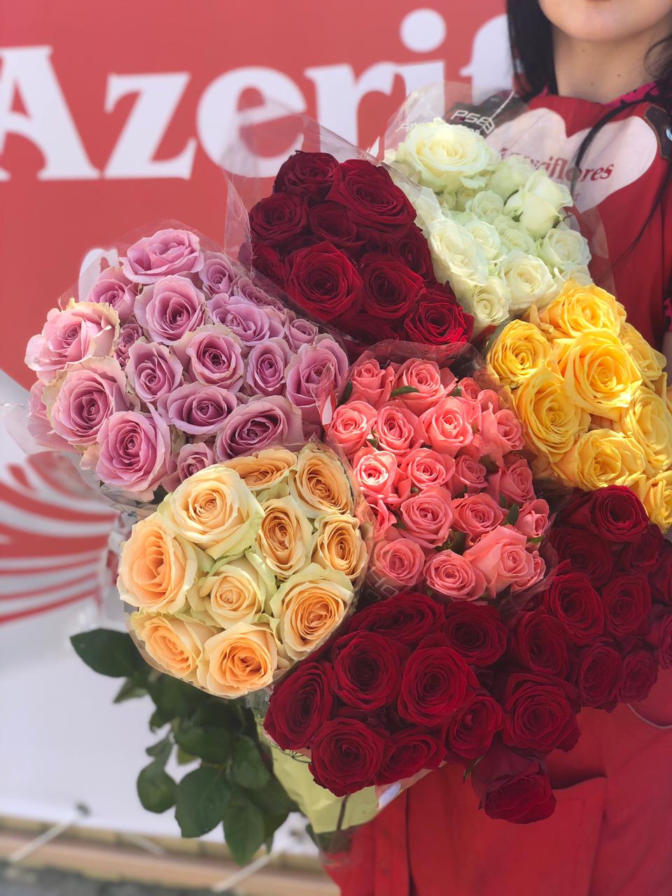 Купить свежие розы по акции за 80 рублей