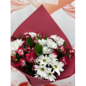 Купить букет цветов «Цветочные оттенки» с доставкой в Хабаровске