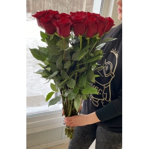 Купить красные розы 70 см с доставкой в Хабаровске