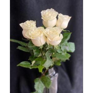 Купить белую розу с доставкой в Хабаровске