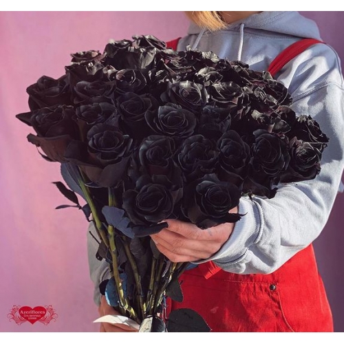 Купить чёрные розы с доставкой в Хабаровске