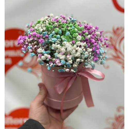 Купить коробку цветов «Комплимент» с доставкой в Хабаровске