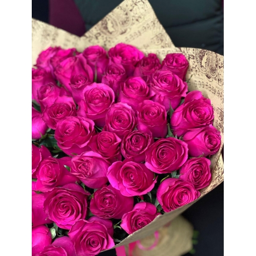 Купить охапку роз Пинк Флойд с доставкой в Хабаровске